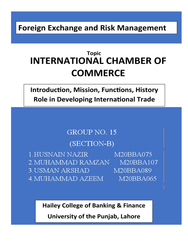 international-chamber-of-commerce-foreign-exchange-and-risk-management
