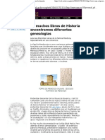 Los Poderosos Mendoza Genealogias Propuestas para La Dinastia