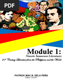 Module 1 - Ninorte Samarnon Literatures