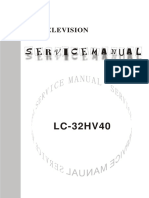 dinexLC 32HV40 (DX LCD32 09) SERVICE - MANUAL