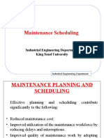 Class 11 - Maintenance Planning and Scheduling_dr.adel