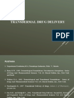 Pertemuan 9-10. Transdermal DDS