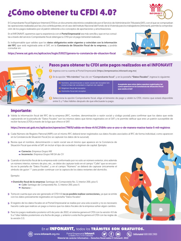 Factura Infonavit Pago | PDF | Business