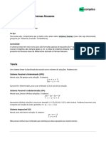 Matemática2-Classificação de Sistemas Lineares
