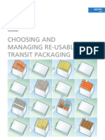 Chosing and Managing Reusable Transit Packaging