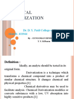 Chemical Derivatization Dinesh 1 1