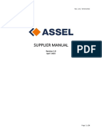 Assel - Supplier Manual