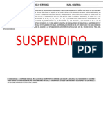 Sello de Suspencion