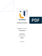 TAREA FORO MODULO 4 Conocer Los Derechos de Aguinaldo, Vacaciones, Preaviso y Cesantía