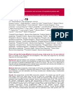 Clinical Characteristics and Outcomes of Hospitalized Patients With COVID-19 in Argentina Results From The ECCOVID Multicenter Prospective Study