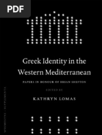 K. Lomas-Greek Identity in The Western Mediterranean