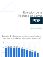 Evolucion de La Telefonia en Bolivia