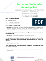 Jornadas Nacionales de Adopción