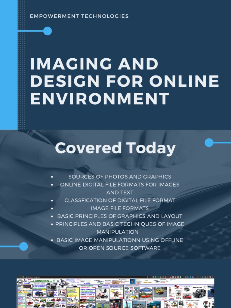 Imaging and Design For Online Environment | PDF | Graphic Design ...
