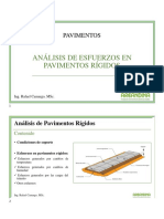 Análisis de esfuerzos en pavimentos rígidos por cambios térmicos y de humedad