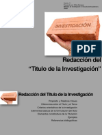 Titulo Investigacion 2022