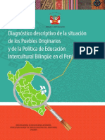 Cáceres, Cavero y Gutiérrez (2016) Diagnóstico Descriptivo PPOO y EIB en El Perú