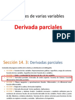 Derivadas parciales