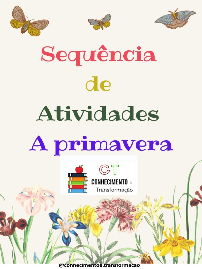 Atividades sobre a Primavera 5º Ano | PDF | Carreira e Crescimento