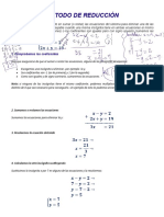 LECCIÓN No4. MÉTODO DE REDUCCIÓN