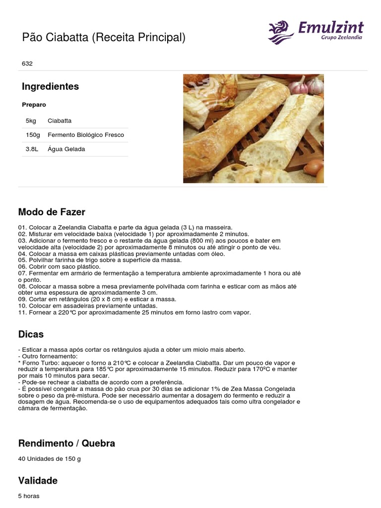 Recipe PDF 101 | PDF | Pães | Comidas e bebidas