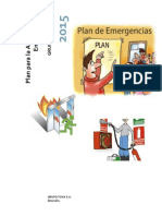 PLAN PARA LA ATENCIÓN DE EMERGENCIAS. Base 12 Madisson