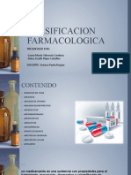 Clasificacion Farmacologica Exposicion