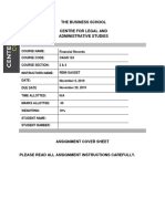 Financial Records Assignment - SEC24