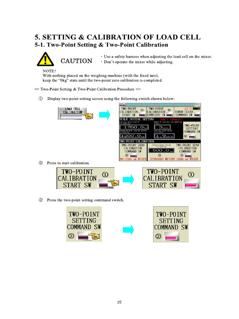 BATCHING PLANT Calibration PDF