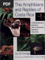 Amphibians and Reptiles of Costa Rica | PDF | Taxa | Biology