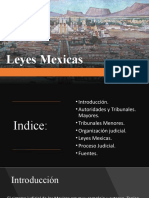 Derecho y Leyes Mexicas