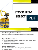 Stock Item Selection