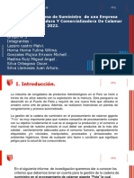 Informe 2 de Investigación Cadena de Suministro, Grupo 5