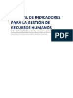 Manual de Indicadores de Gestion - RRHH