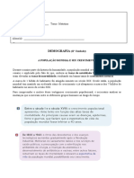 Demografia 8º II Unidade