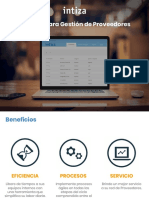 INTIZA Software Gestion Proveedores