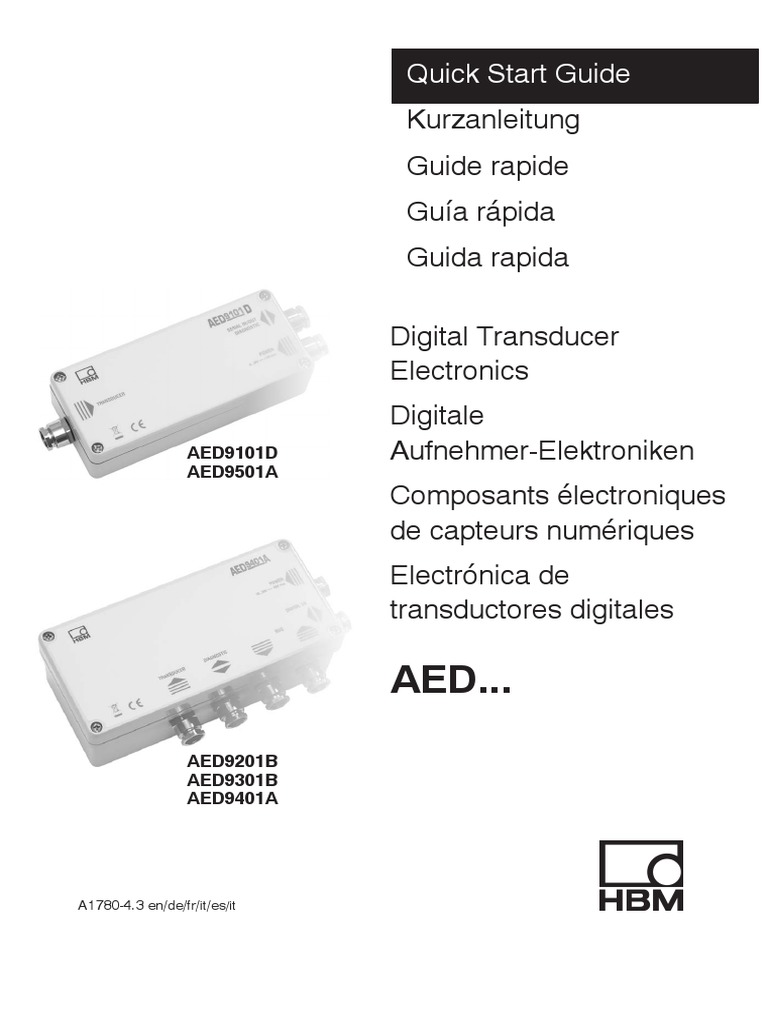 Quick Start Guide: AED9101D AED9501A | PDF | Amplifier | Power Supply