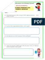 Act-Jueves-Matemática-Resolvemos Problemas Con Números Decimales