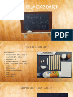 Easel Blackboard