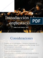 1 - Introducción A La Orquestación