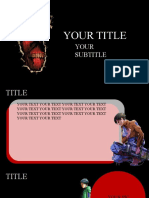 Attack On Titan Template