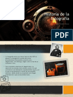 Historia de La Fotografía