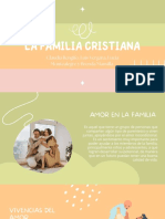 La Familia Cristiana: Claudia Rengifo, Luis Vergara, Lucía Montealegre y Brenda Mansilla