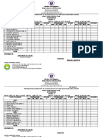 Attendance Weekly Monitoring Tool