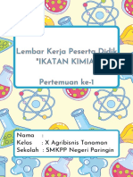 LKPD Pert. 1 Ikatan Kimia