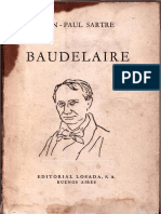 Sartre, Jean-Paul. (1968). Baudelaire. (3ra. Ed). (Bernárdez, A, Trad). Buenos Aires, Argentina_Losada