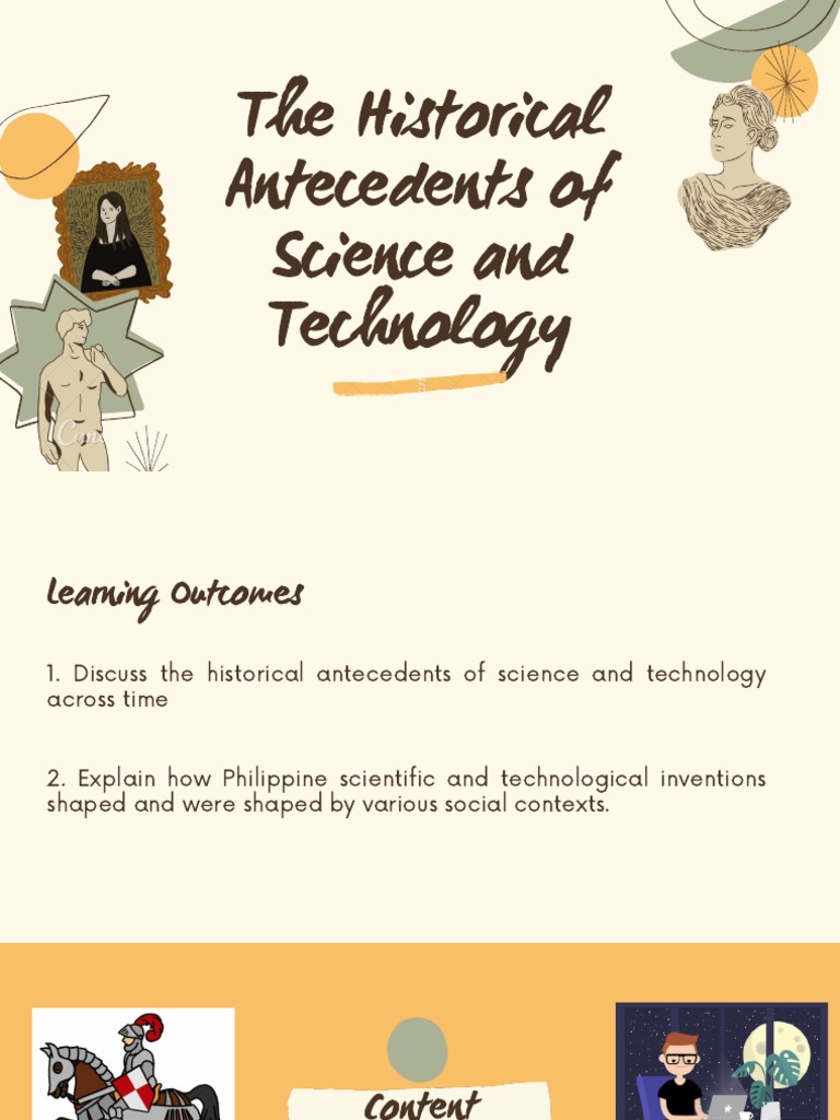 Historical Antecedents of Science & Tech | PDF | Science