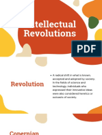 Lesson 3 Intellectual Revolutions