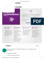 Examen - Trabajo Práctico 1 (TP1) 70%