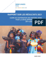 Senegal Rapport Sur Les Résultats 2021